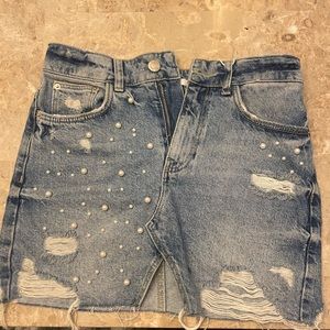 Zara Denim Skirt Sz. 32